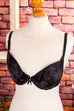 Vintage Push Up BH schwarz Satin 60er 70er 80er Disco Frau Gothic real-disco real-rockabilly Rockabilly S 36-38 schwarz Special XS 32-34 vintageberlin.de