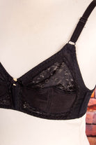 Vintage BH schwarz Spitze