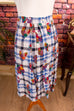 Peter Hahn Rock Leinenmix Hühner 90er bunt Dirndl Frau Rockabilly S 36-38 Sekretärin Special vintageberlin.de