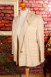 Vintage Blazer creme Wildseide 70er 80er beige Boho Disco Frau M 40-42 real-boho real-rockabilly Rockabilly Sekretärin Special vintageberlin.de