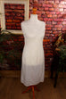 Unterkleid weiß + Spitze 70er Frau L 44-46 Rockabilly Sekretärin weiß vintageberlin.de