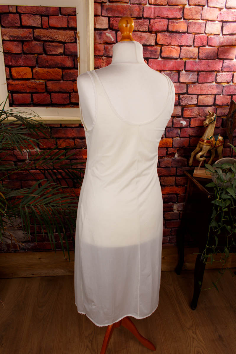 Unterkleid weiß + Spitze