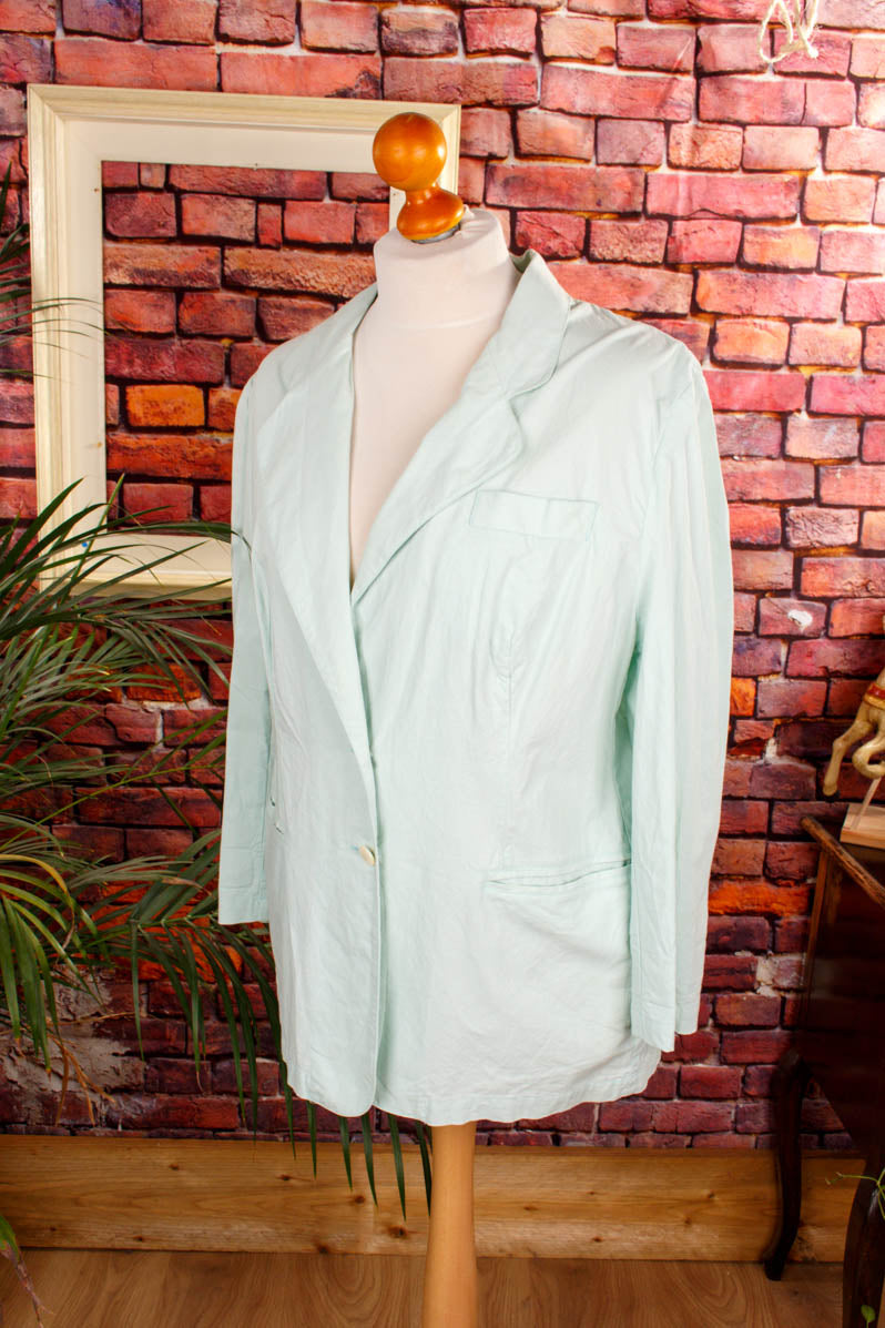 Damen Jacke Blazer türkis