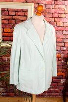 Damen Jacke Blazer türkis