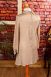 60s Disco Glitzerkleid Gold 60er 70er Abendmode Disco Frau gold real-disco Rockabilly S 36-38 Schlager Special vintageberlin.de