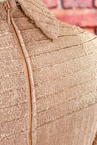 60s Disco Glitzerkleid Gold