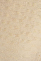 Boho Frottee Maxikleid creme