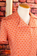 70s Disco Glitzerkleid orange 60er 70er Disco Frau M 40-42 orange real-disco real-rockabilly Rockabilly Schlager Special vintageberlin.de