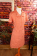 70s Disco Glitzerkleid orange 60er 70er Disco Frau M 40-42 orange real-disco real-rockabilly Rockabilly Schlager Special vintageberlin.de
