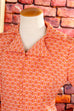 70s Disco Glitzerkleid orange 60er 70er Disco Frau M 40-42 orange real-disco real-rockabilly Rockabilly Schlager Special vintageberlin.de