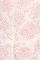 50er Jahre Kleid rosa weiß
