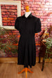 40er Jahre Kleid schwarz 20er 30er 40er 50er Boho Charleston Flapper&Charleston Frau Gothic M 40-42 schwarz Special vintageberlin.de