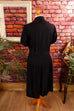 40er Jahre Kleid schwarz 20er 30er 40er 50er Boho Charleston Flapper&Charleston Frau Gothic M 40-42 schwarz Special vintageberlin.de