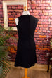 60s Disco Minikleid schwarz 60er 70er Abendmode Boho Disco Frau Gothic real-disco real-rockabilly Rockabilly S 36-38 schwarz Special vintageberlin.de