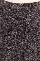 schmaler Rock grau meliert