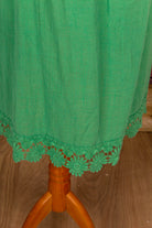 Boho Hängerchen Kleid grün