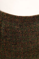 Vintage Wollrock grün Tweed