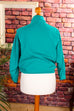 80s Blouson türkis 80er Frau M 40-42 real-80er Rockabilly S 36-38 Special türkis vintageberlin.de