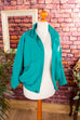 80s Blouson türkis 80er Frau M 40-42 real-80er Rockabilly S 36-38 Special türkis vintageberlin.de
