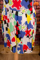 80s Disco Minikleid bunt