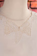 Vintage Boho Top weiß Spitze 20er 90er Boho Charleston Disco Flapper&Charleston Frau M 40-42 real-boho Special viktorianisch weiß vintageberlin.de