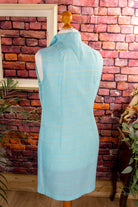 70s DDR Disco Tunika Minikleid