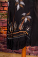 Vintage Boho Umstandstop 80er Boho Frau Hippie M 40-42 S 36-38 schwarz Special vintageberlin.de