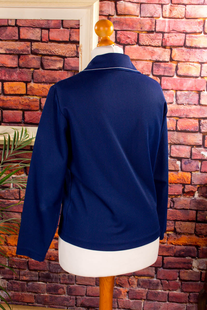 Vintage Jacke blau Stretch