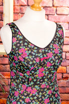 70s Perlon Unterkleid bunt