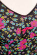 70s Perlon Unterkleid bunt 70er bunt Disco Frau Rockabilly S 36-38 Schlager Special vintageberlin.de