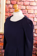 CALVIN KLEIN Etuikleid marine blau Designer Frau S 36-38 Special vintageberlin.de