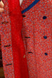 40s Schürzenkleid rot Muster 30er 40er 50er Boho bunt Frau M 40-42 real-rockabilly Rockabilly rot S 36-38 Special vintageberlin.de