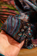 Paisley Samt Blazer festlich 80er 90er Abendmode Boho bunt Disco Frau S 36-38 Special vintageberlin.de