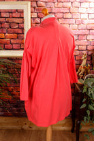 80s Oversize Mantel rosa