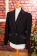 40s Blazer schwarz Wolle 30er 40er Frau Gothic real-rockabilly Rockabilly S 36-38 schwarz Special vintageberlin.de