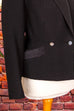 40s Blazer schwarz Wolle 30er 40er Frau Gothic real-rockabilly Rockabilly S 36-38 schwarz Special vintageberlin.de