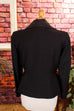 40s Blazer schwarz Wolle 30er 40er Frau Gothic real-rockabilly Rockabilly S 36-38 schwarz Special vintageberlin.de