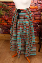 Vintage Rock Streifen Taft