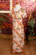 Vintage Hauskleid Nachthemd bunt 60er 70er beige Boho bunt Frau Hippie real-disco real-rockabilly Rockabilly S 36-38 Special vintageberlin.de