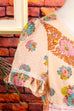 Vintage Hauskleid Nachthemd bunt 60er 70er beige Boho bunt Frau Hippie real-disco real-rockabilly Rockabilly S 36-38 Special vintageberlin.de