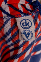 DDR Minikleid bunt streifen