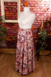 Boho Maxirock Blumenmuster