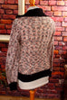 Strickpulli Wollmix rosa meliert 80er 90er Boho Frau Rockabilly rosa S 36-38 vintageberlin.de