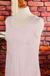 70s Schlagerkleid rosa Muster 70er Boho Frau M 40-42 rosa Schlager vintageberlin.de