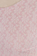 70s Schlagerkleid rosa Muster