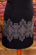 Disco Glitzerkleid silber schwarz