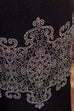Disco Glitzerkleid silber schwarz