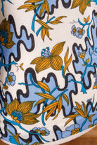 70s Langarm Shirt Strick bunt Muster