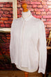 ESCADA Biesenbluse weiß bestickt 90er Boho Designer Frau Rockabilly S 36-38 Sekretärin Special weiß vintageberlin.de