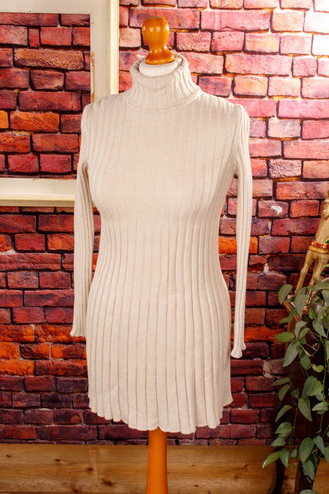 Vintage Benetton Strickkleid Wollmix